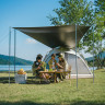 Палатка NATUREHIKE ANGO AUTOMATIC CNK2550WS010 большая, бежевая с коричневым 6975641887799